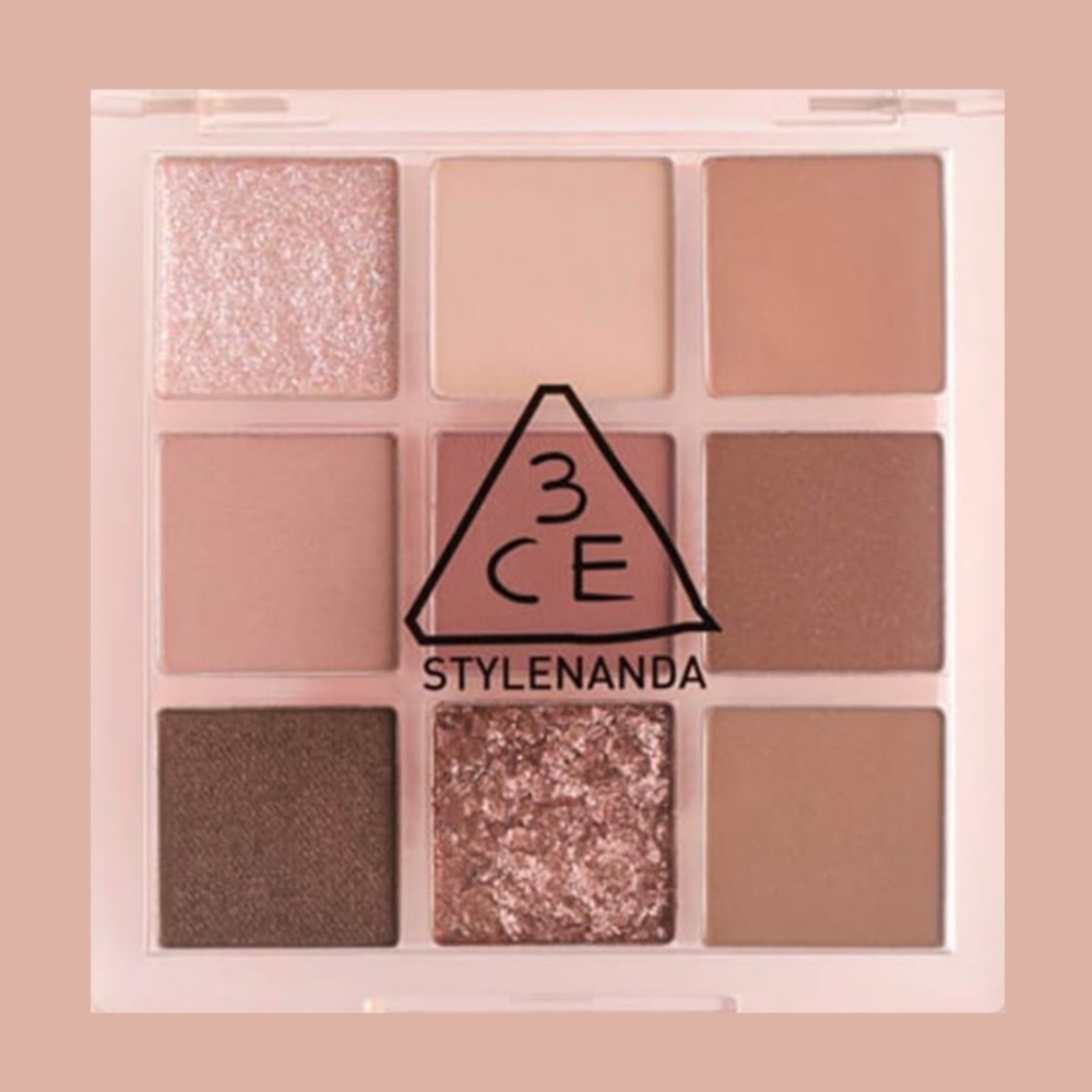 NWT 3CE 9 Color Eyeshadow Palette - Neutral Shades